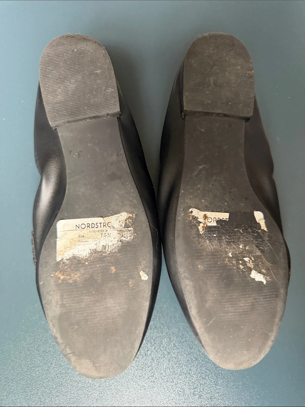Black Leather Michela Apron Nordstrom Rack Loafers for Women - Slip-On Flats